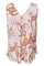 Zelene Double V-Neck Top | Coral | Top fra Black Colour