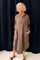 Marike Linen Dress | Mocha