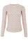 Annie Mesh Blouse | Powder Dot | Bluse fra Black Colour