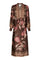 Nova Botanical Border Dress | Black | Kjole fra Neo Noir