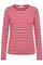Liana Tee 207833 | True Red W. Sweet Lilac | Bluse fra Freequent