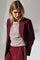 Kyle Single Oversize Blazer 30297 | Burgundy | Blazer fra Co'couture