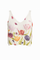 Geblümtes Stricktop | Top von Atelier C