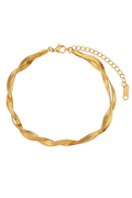 Twisted Double Snake Chain Bracelet | Armbånd fra Birdsong – nedsat