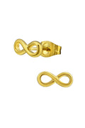 Infinity Ear Studs GD | Øreringe fra Birdsong