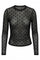 Polka Dot Mesh | Black | Tops fra Avery