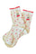 Belle Cherry Socks | Hvid | Strømper fra By Timm