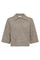 Sammie Cardigan 207627 | Desert Taupe Melange | Strik fra Freequent