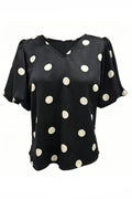Dotti Blouse | Black Creme Dot | Bluse fra Liberté – nedsat