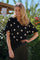 Dotti Blouse | Black Creme Dot | Bluse fra Liberté