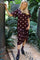 Dotti Dress | Plum Rose Big Dot | Kjole fra Liberté