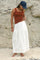 SRFelicity Midi Skirt | Snow White | Nederdel fra Soft Rebels