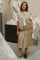 Prisilla Twill Skirt | Taupe | Nederdel fra Neo Noir