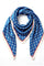 Dottie Square Scarf | Blue | Tørklæde fra Lazy Bear