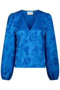 Palmino Jacquard Bluse | Bluse von Neo Noir – nedsat