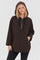 Mow Poncho 206743 | Mole | Jakke fra Freequent