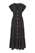 Elizabeth Dress | Black | Kjole fra Atelier C – nedsat