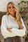 Fro Pearl Pullover | Creme Pearl | Bluse von Liberté
