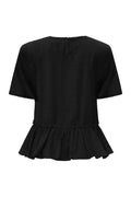 Fie Frill Blouse | Black – nedsat
