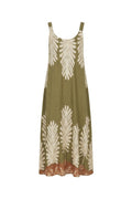 Rosalind Dress | Kaki | French Laundry – nedsat