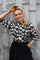 Flora Blouse | Black Creme Mint Flower | Bluse fra Liberté