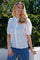 Flora Ss Blouse | White Embroidery | Bluse fra Liberté