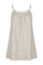 Sovana Stripe Strap top | Taupe