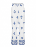 Embroidery Pants | White | Bukser fra Atelier C – nedsat