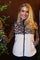 Teddy Leo Vest | Lux Leo Creme Black | Vest fra Liberté