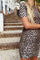 Alma Ss Turn Dress | Lux Leo | Vendbar kjole fra Liberté