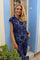 Alma U Tshirt | Blue Scarf | Tshirt fra Liberté