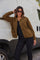 Ada Teddy Jacket | Army | Jakke fra French Laundry