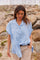 Bleu Belle shirt | Blå | Skjorte fra Atelier C