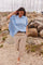 Cotton Frill Pants | Beige | Bukser fra Atelier C