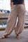 Flowy Polka dot pants | Taupe | Bukser fra Atelier C