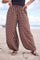 Flowy Polka dot pants | Dark Brown | Bukser fra Atelier C