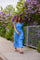 Azure Long Dress | Sky Blue