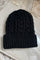 Zopfmuster | Schwarz | Beanie von Lazy Bear