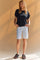 Birdie Denim Shorts | Hvid | Shorts fra State Bird