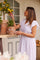 Azure Long Dress | Hvid | Kjole fra French Laundry