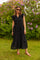 Azure Long Dress | Sort | Kjole fra French Laundry