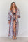 Moana | Orange Print | Kimono fra Statebird