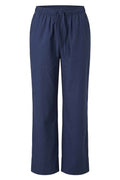 Polly Cotton Pants | Navy – nedsat