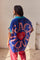 Peace Love SS shirt | Blue | Skjorte fra Atelier C