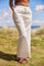 Polly Cotton Pants | White