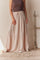 Eli Saa Solid Long Skirt | Beige | Nederdel fra Atelier C