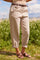 Cotton Frill Pants | Beige | Bukser fra Atelier C