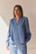 Agnes Bluse | Blau | Bluse von Statebird