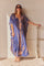 Serengeti Sonnenkleid | Marineblau | Tiedye Kaftankleid von Statebird