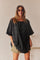 Marie Broderie Anglaise Top | Black | Bluse fra Atelier C